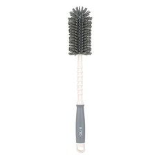 BBTTO 矽膠直立式洗瓶刷, 1入, 灰色
