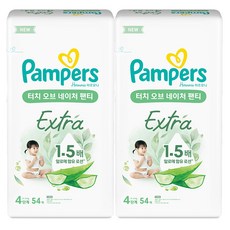 Pampers 幫寶適 Harmonie Touch of Nature Extra褲型尿布, 第4階段, 108張