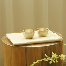 Nothyang 方字鍮器 人生燒酒杯, 單一顏色, 2個