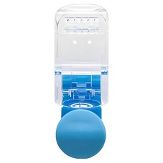 SONIC SK-4973 迷你名牌夾，兒童名牌夾，POP DOTS，不傷衣物, 淺藍色, 1個