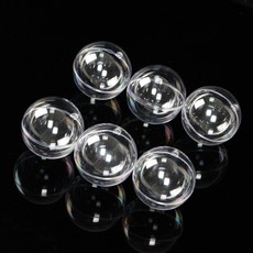 塑膠球 7cm, 透明, 6個