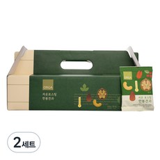 올가홀푸드 저온 로스팅 한봉견과 30p 세트 600g, 2세트