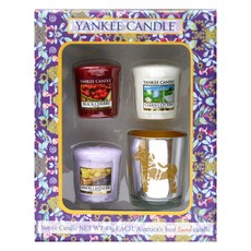 YANKee CANDLe 祈願蠟燭禮盒組, 49g蠟燭, 美國最受喜愛的蠟燭, 香味隨機