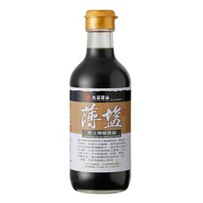 丸莊醬油 黑豆薄鹽醬油 180日天然發酵 不添加防腐劑, 300ml, 1瓶