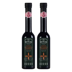 올리타리아 발사믹식초 5그레이프, 250ml, 2개
