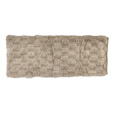 CB JAPAN carari poco格紋系列 超細纖維毛巾 典雅棕 W800 x D300mm, 1條