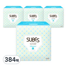 SUBES Slimmer黏貼型尿布 小, 大號 (L), 384張