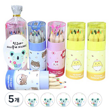 迷你削筆器 跳跳糖 藍色 2入+粉色 2入+黃色 2入+貼紙, 12 種顏色, 5個