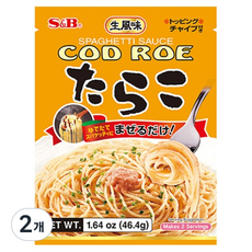 에스앤비 스파게티 소스 명란, 46.4g, 2개