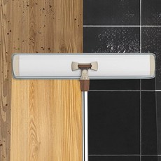 德利生活 鋁合金平板大拖把 + 布, 1組