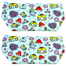 TSUM TSUM 迷你化妝包 Set 2個 - 圓點愛麗絲