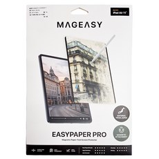 SwitchEasy 魚骨牌 EasyPaper Pro 磁吸式類紙膜, 透明色, 1個