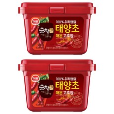 Haepyo 太陽草辣椒醬, 500g, 2個