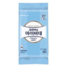 마이비데 클린케어 화장실용 비데물티슈 휴대형, 55g, 10매, 1개