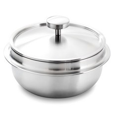 cookever 電磁爐適用3層不鏽鋼燜燒鍋+鍋蓋, 1組, 16cm