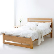 마켓비 ALEXO 침대 150200 + 스프링 롤팩 매트리스 세트 방문설치