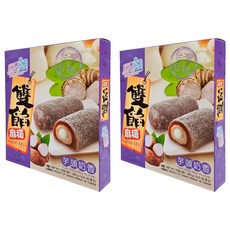 YUKI&LOVE 雪之戀 雙餡麻糬 芋頭奶香, 300g, 2盒