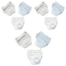 베베니즈 큐트프린팅 배변훈련 팬티 3종 세트, 우주곰, 2세트