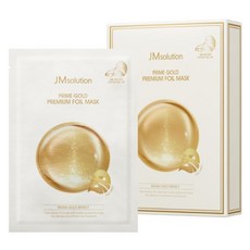 JMsolution 肌司研 頂級黃金潤澤面膜, 10片, 1盒