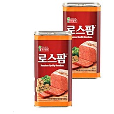 LOTTE 樂天 RoseFarm午餐肉罐頭, 1.8kg, 2個