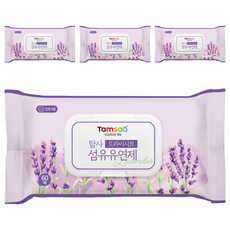 Tamsaa 衣物柔軟香氛烘衣片 薰衣草香, 4包, 60張