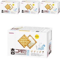 CROWN 皇冠 五穀夾心餅乾, 256g, 4個