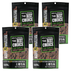 NATURAL FARM 自然牧場 紐西蘭天然零食訓練軟零食系列, 上選牛肉, 90g, 4包