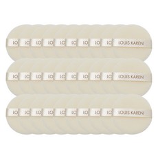 LouisKaren HD粉餅粉撲, 單一顏色, 30個