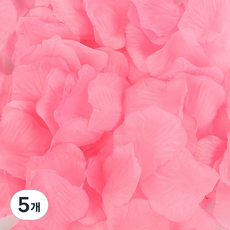 Yeoni Factory 派對用玫瑰花瓣 500p, 5個, 粉紅色