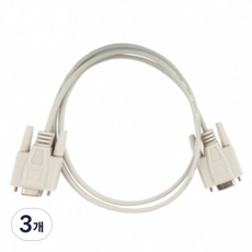 LAN Star DB9FF 交叉型串列纜線 LS-SER-9FF, 3個, 5m