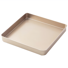 TRIARROW 三箭牌 不沾方形烤模 G7028 金色, 1個