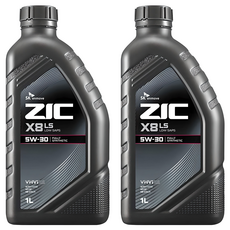 지크 X8 LS 엔진오일, 2개, 5w30, 1L