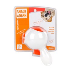 L’chic 神射手拋接互動零食槍 白色 寵物訓練, 1個, ONE SIZES FIT ALL