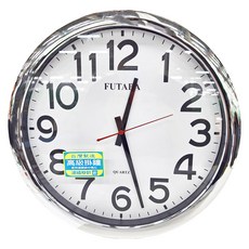 FUTABA 花卉鐘 大掛鐘，台灣製造 高級熱銷, 亮銀