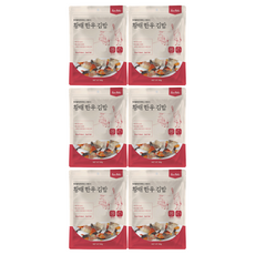 후코홀릭 강아지 황태 한우 김밥, 혼합맛(황태/소고기), 60g, 6개