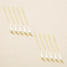 해모 윌리브 국산 304스텐 셀라 티타늄 커트러리, 10개, 티타늄 티포크 중