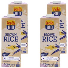 Isolabio 糙米飲品, 1L, 4個