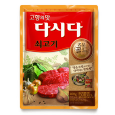 다시다 명품 골드 쇠고기, 400g, 1개