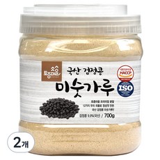 토종마을 국산 검정콩 미숫가루, 700g, 2개