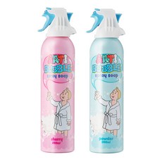 따블리에 아티버블 스프레이 솝 목욕 거품놀이 2종 세트, 체리, 파우더, 1개