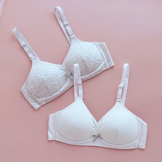 JUNIDAY 蝴蝶結成長內衣 2入