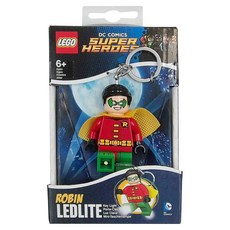 LEGO KE61 LED 鑰匙圈 DC超級英雄 27g, 羅賓漢 多色, 1個