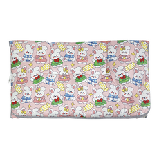 純棉加厚嬰兒床墊 可水洗, 糖果兔兔, 1個