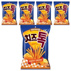 Market O 香甜起司餅乾棒, 80g, 5包