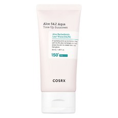 COSRX 蘆薈 54.2 水色提亮防曬乳 SPF50+ PA++++, 1個, 50ml