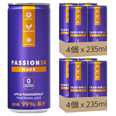 PASSION 24 果力醒 元氣機能果汁飲, 8個, 235ml