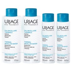 Uriage Micellar 卸妝水 500ml + 250ml 套組, 2組