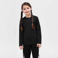 KISPO 兒童簡約長袖T恤