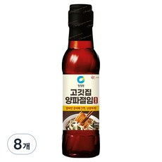 대상 청정원 고깃집 양파절임 소스, 300g, 8개