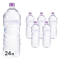 딥스 해양심층수 에코골드 무라벨, 2L, 24개